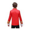 Baju Negara Eropa Red Victorian Boy bangsawan european sewa istana kostum