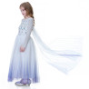 Dress Princess Elsa Frozen White Purple