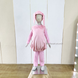 Kostum Hewan Pink Piglet Babi Merah Muda