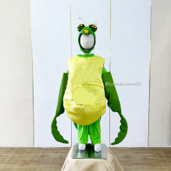 Kostum Hewan Green Praying Mantis Belalang Hijau