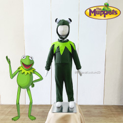 Kostum Hewan Kermit Green...