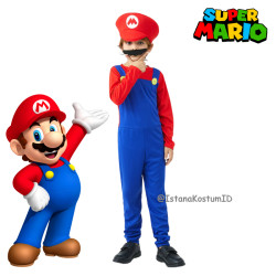 Kostum Mario Bros Boy