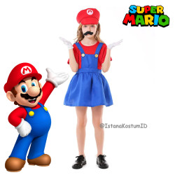 Kostum Mario Girl