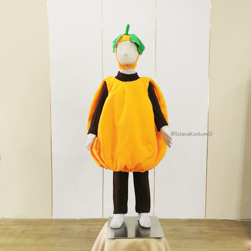 Kostum Buah Orange Pumpkin Labu