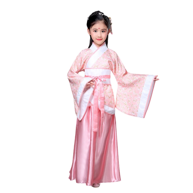 Baju Negara China Hanfu Chrysanthemum Beige