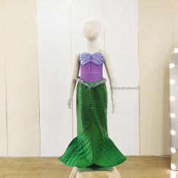 Kostum Purple Green Mermaid