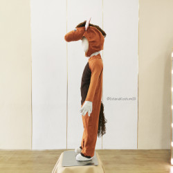 Kostum Hewan Brown Horse Kuda