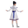 Baju Negara China Mongol White Blue Tibet Girl