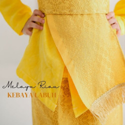 Baju Adat Riau Kepulauan Riau Melayu Yellow Girl