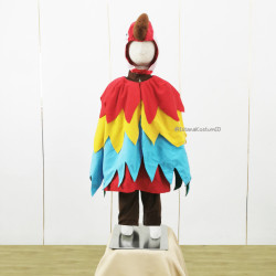 Kostum Hewan Parrot Burung Kakak Tua Karnaval F