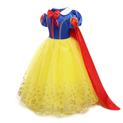 Dress Princess Snow White Long