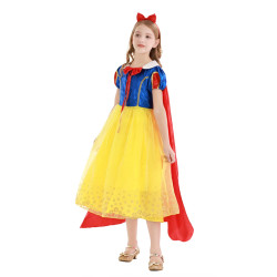 Dress Princess Snow White Long