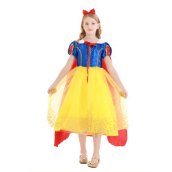 Dress Princess Snow White Long