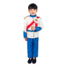 Baju Negara Inggris Prince Eric White Blue