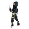 Japan Ninja Assasin Black Gold Baju Negara Jepang Istana Kostum