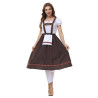 Baju Negara Jerman Bavarian Germany Brown Wanita Dewasa