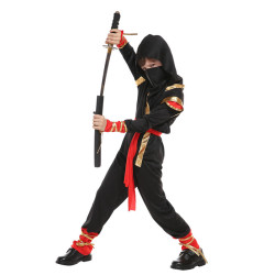 Ninja Assasin Red Black Jepang sewa baju istana kostum
