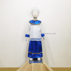 Baju Adat Manado White Blue...