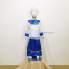 Baju Adat Manado White Blue Girl