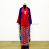 Kebaya Merah Biru Ondel Wanita Dewasa