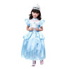 Dress Princess Cinderella Bulu Velvet