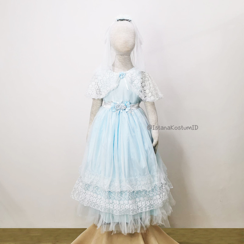 Lolita Dress Noni Belanda Light Blue