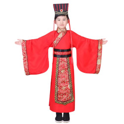 Baju Negara China Tang Dynasty Red Boy