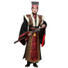 Baju Negara China Three Kingdoms Black Pejabat Zu Ge Liang Pria Dewasa