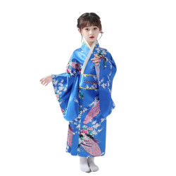 Baju Negara Jepang Yukata Blue Stork Girl