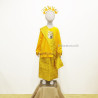 Baju Adat Riau Melayu Yellow Girl Sumatera