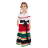 Baju Negara Mexico Girl Stripe Black