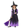 Kostum Penyihir Witch Purple Stripe Black sewa istana kostum baju