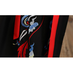 Chinese Prince Hanfu Red Black China sewa baju istana kostum