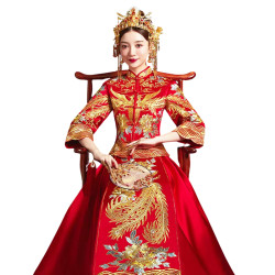 Baju Negara China Princess Red B Wanita Dewasa