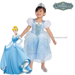 Dress Princess Cinderella Ori Disney B