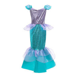 Dress Princess Ariel Little Mermaid Purple Ori Disney