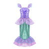 Dress Princess Ariel Little Mermaid Purple Ori Disney