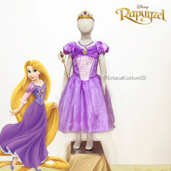 Dress Princess Rapunzel Ori Disney Paris B