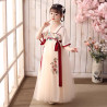 Baju Negara China Hanfu White Cream B Girl