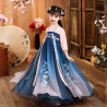 Baju Negara China Hanfu Pink Navy Starry Girl