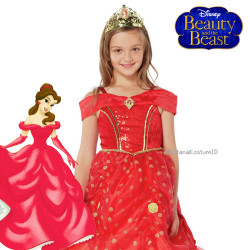 Dress Princess Belle Red...