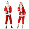 Kostum Santa Claus Red B Pria Wanita Dewasa