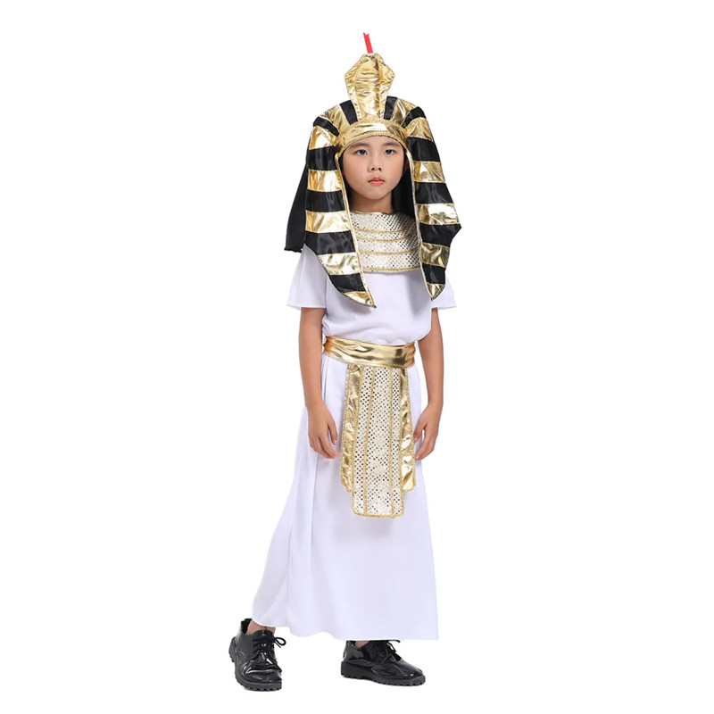 Baju Negara Mesir Firaun White Panjang sewa istana kostum