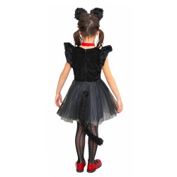 Kostum Penyihir Witch Black Cat Dress