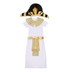 Baju Negara Mesir Firaun White Panjang