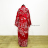 Baju Negara Jepang Kimono Red White Sakura Wanita Dewasa