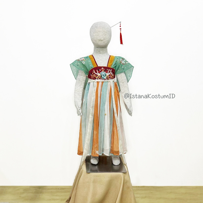 Baju Negara China Hanfu Orange Tosca D Girl