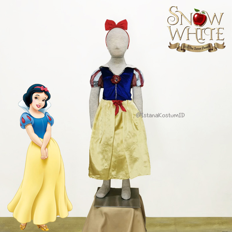 Dress Princess Snow White Ori Disney Princess