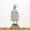 Baju Negara China Hanfu Pink White Simple - Bonus