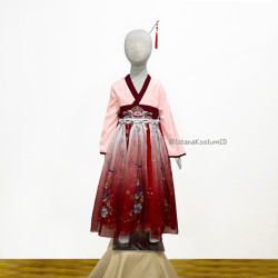 Baju Negara China Hanfu Red...